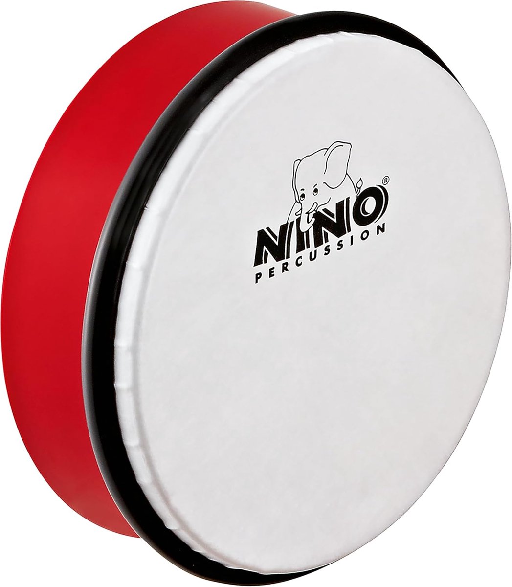 ABS Handtrommel 15,2 cm (6 inch) Rood - MuziekSpeelgoed voor Kinderen