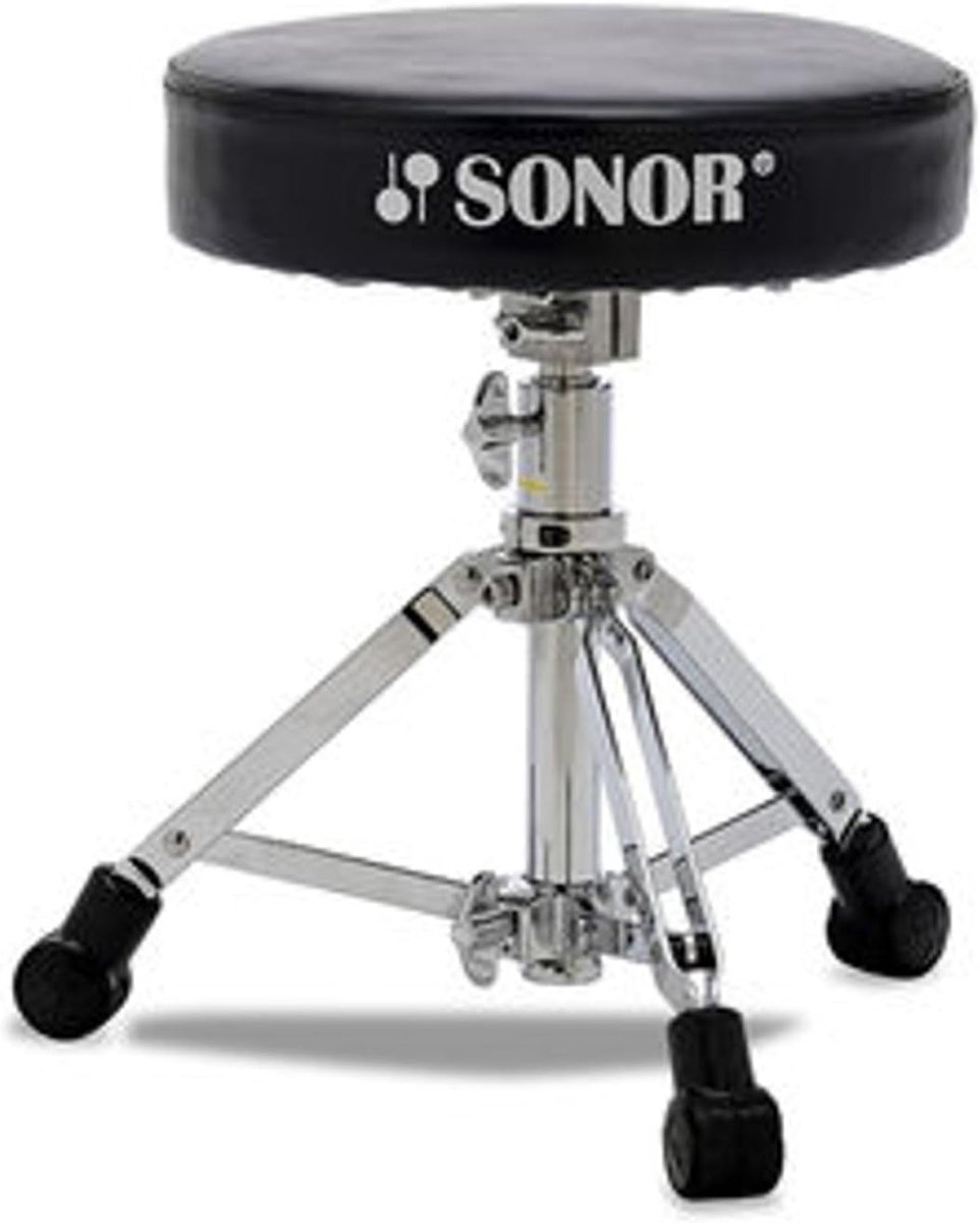 Lage Drumkruk XS 2000 - Verstelbaar en Comfortabel Zadelkruk voor Drummers