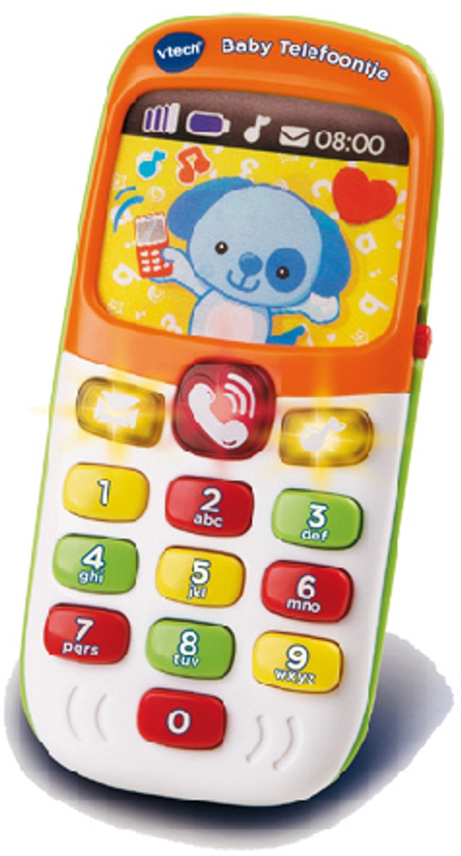 VTech Baby Telefoon Interactief Speelgoed - Educatief Speelgoedtelefoon - Cadeau - Oranje — afbeelding 9