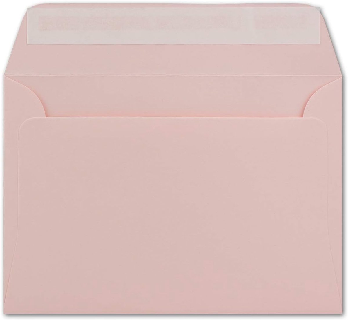 Enveloppen DIN C6 - Roze enveloppen - Kaarten versturen - Zelfklevende sluiting - 114 x 162 cm - Roze