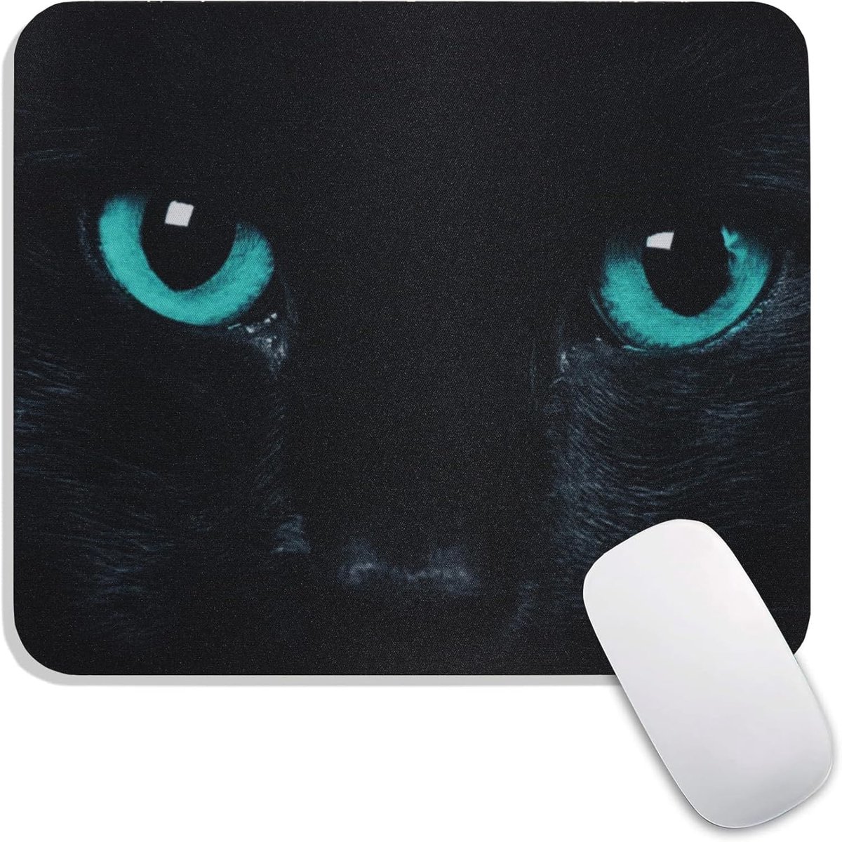 Vierkante muismat met antislip basis voor desktop en laptop