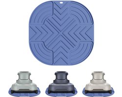 2 stuks geschikt voor NinjaFN101GY airfryer hittebestendig matje, aanrechtbeschermingsmat, antislip siliconen hittemat, geschikt voor airfryer, koffiemachine, broodrooster, airfryer koffiemachine, enz.