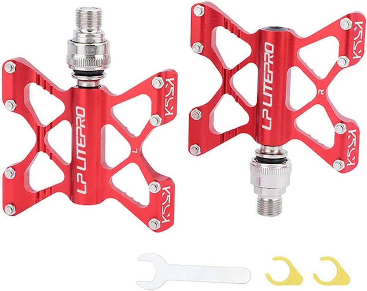 Opvouwbare Fiets Pedalen Universeel Aluminium - Dubbelzijdig & Quick Release