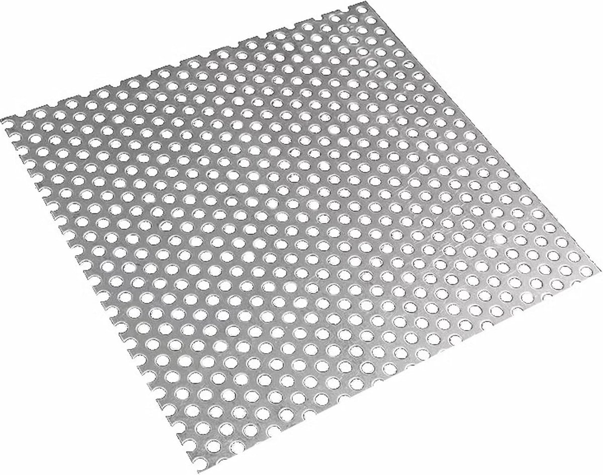 Vierkante Afvoerdeksel RVS - 25x25 cm - Bladvanger voor Douche, Buiten en Binnen