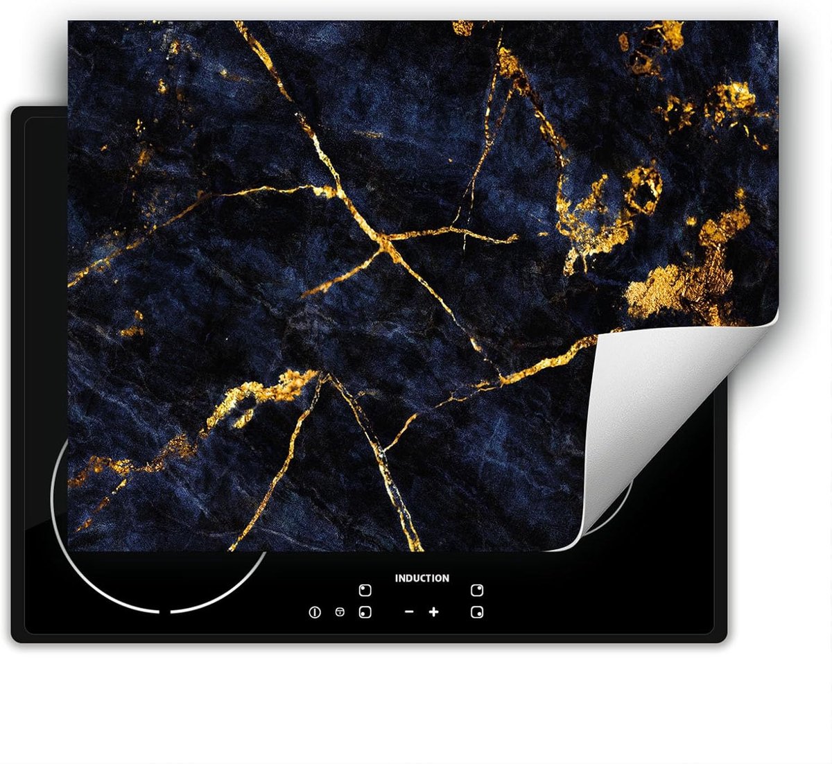 Inductiekookplaat Onderplaat 80x52 cm Beschermer - Marmer Look