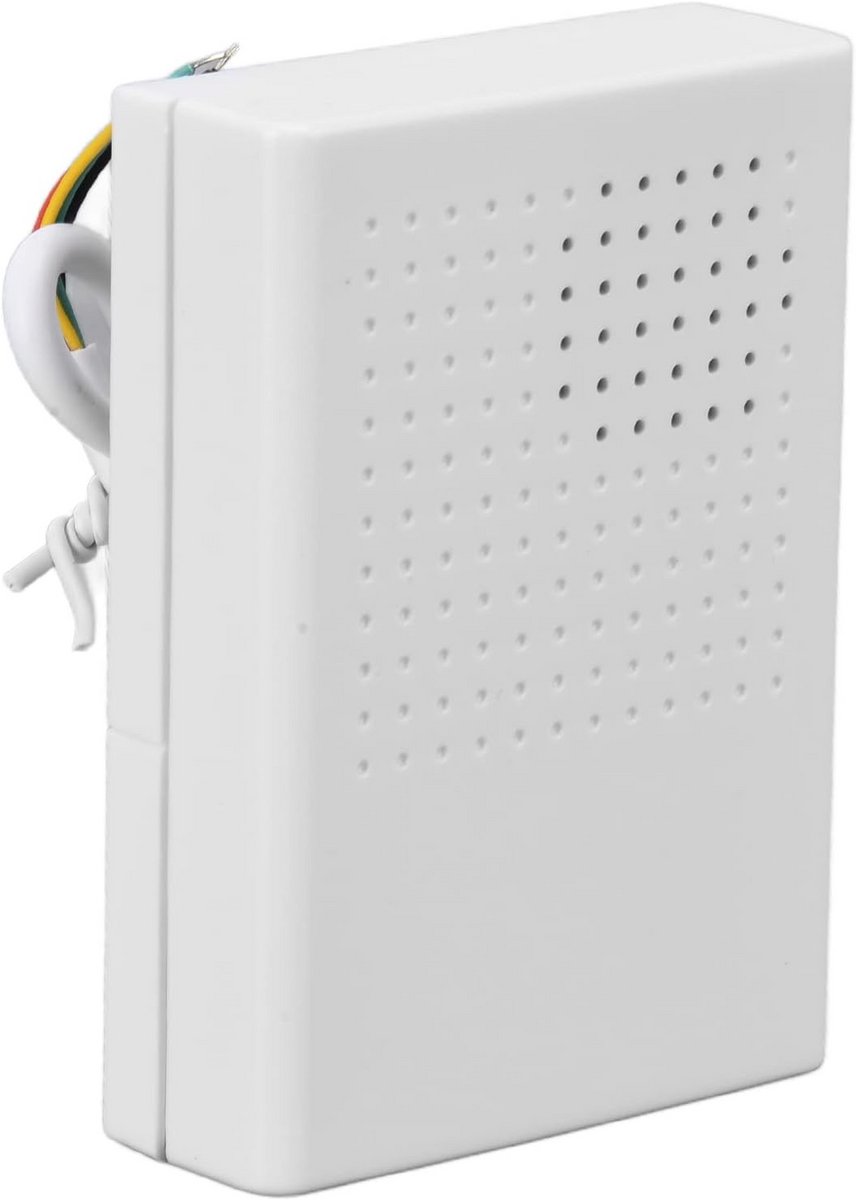 Bedrade Deurbel met Luid Geluid (90dB) voor Thuis, Kantoor of School - Witte Toegangscontrole