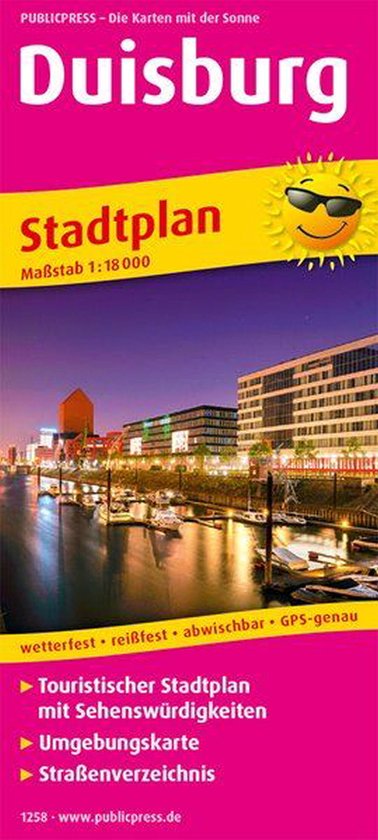Duisburg. Stadtplan - cover