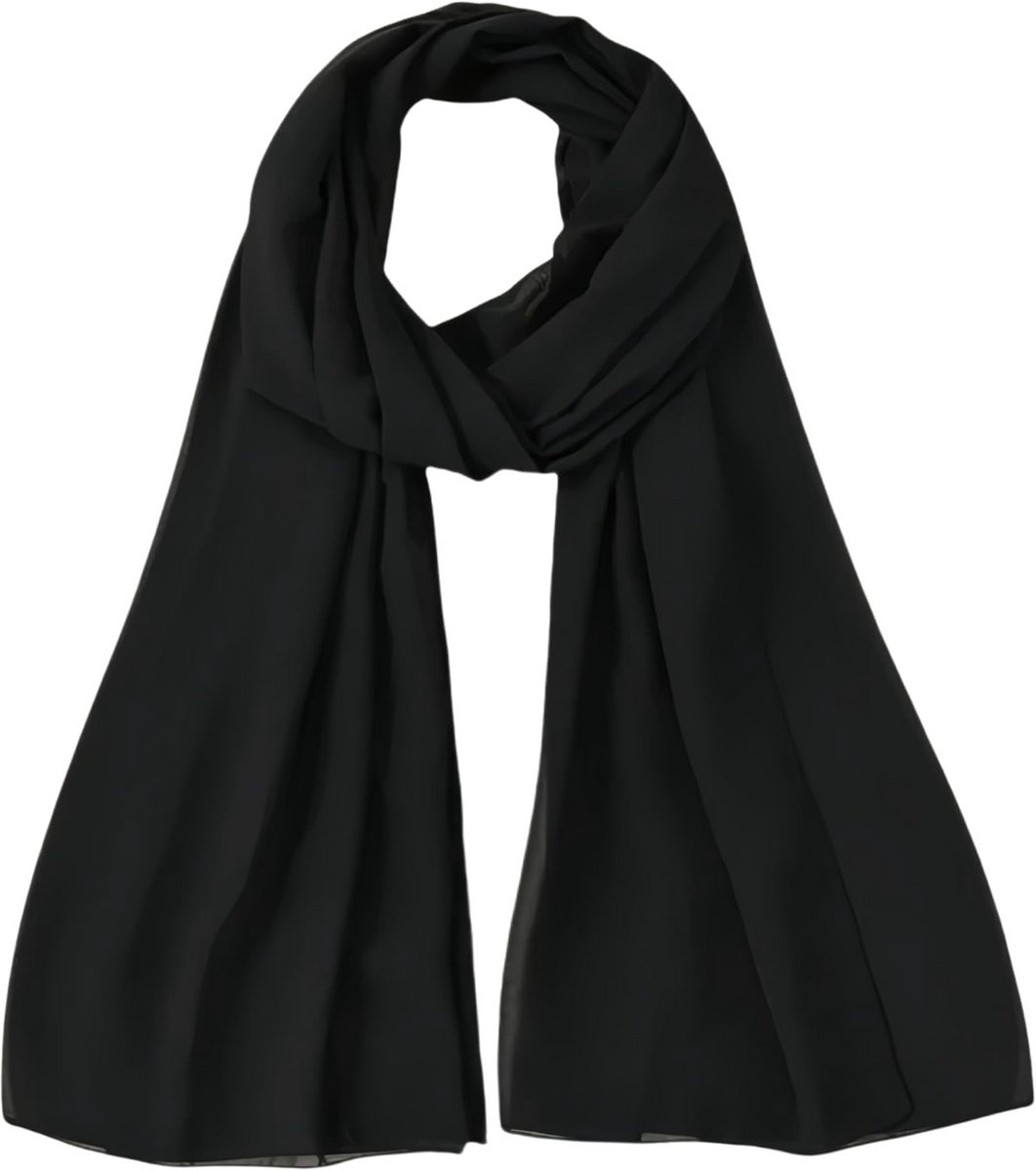 Lichte Chiffon Hoofdsjaal Wrap voor Vrouwen