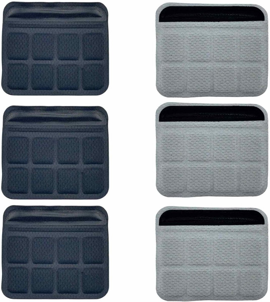 Set van 6 zachte kinkussens voor fiets- en motorhelmen