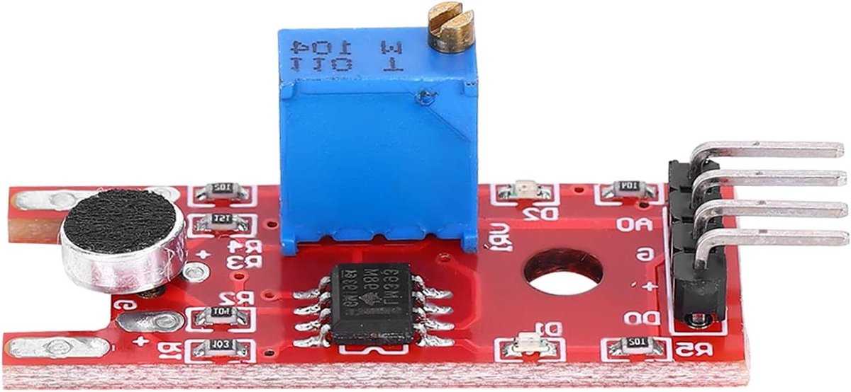 5-delige Grote Microfoonversterker Sensor Module Geluid Voor Montage op Kleine Robots