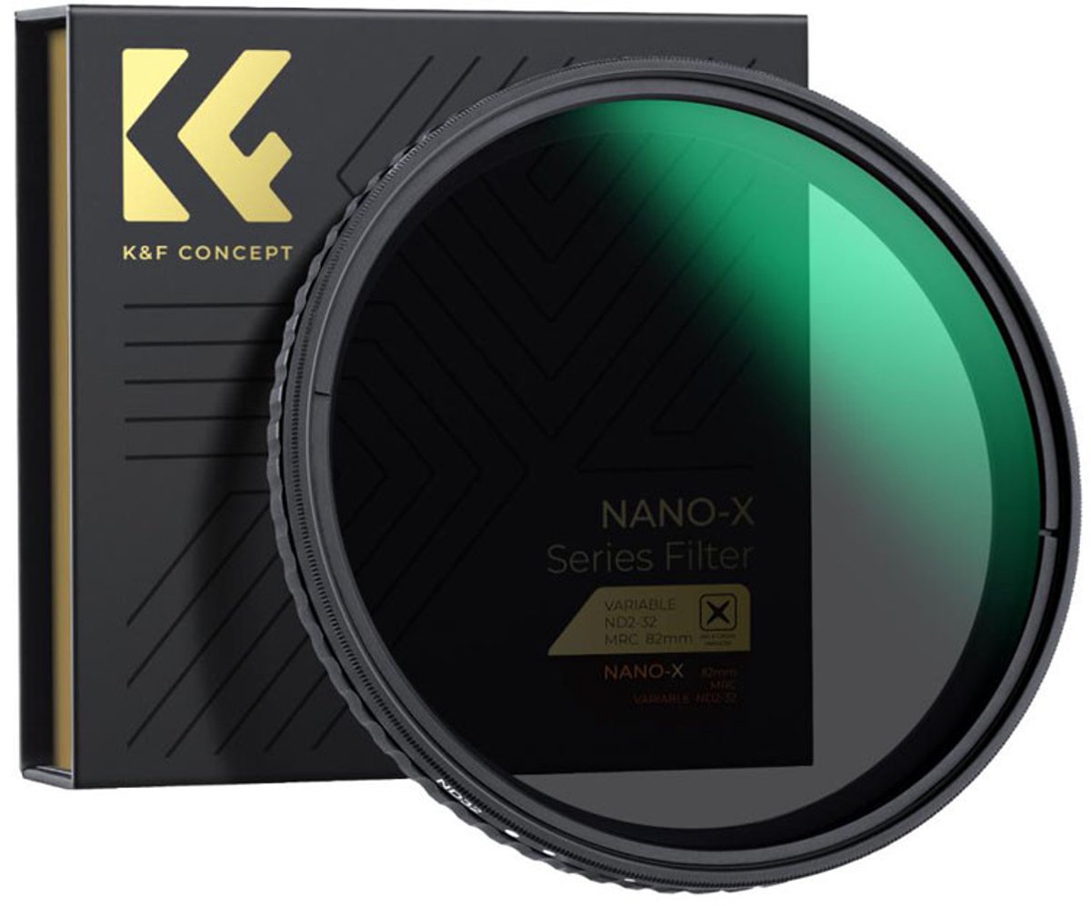 K&F Nano X Variabler Filter ND2-ND32 62mm