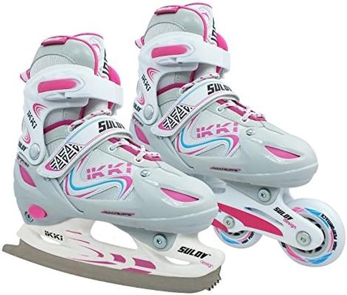 Inlineskates voor meisjes 2-in-1 verstelbaar