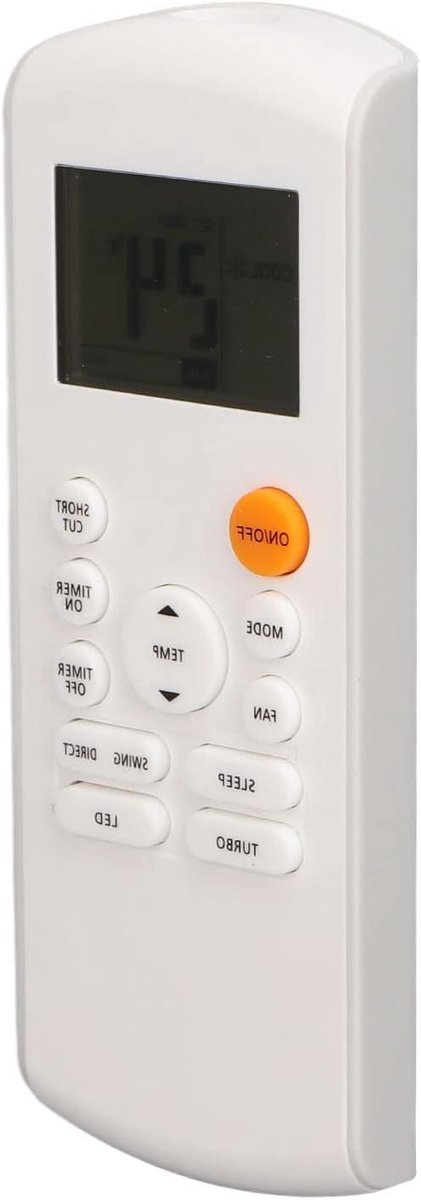 Afstandsbediening voor Airconditioner, Universeel Vervangen voor Carrier en MrCool