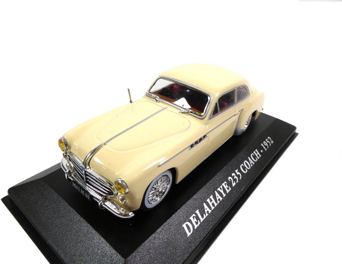 Modelauto Delahaye 235 Coupé 1952 Schaal 1:43 Diecast