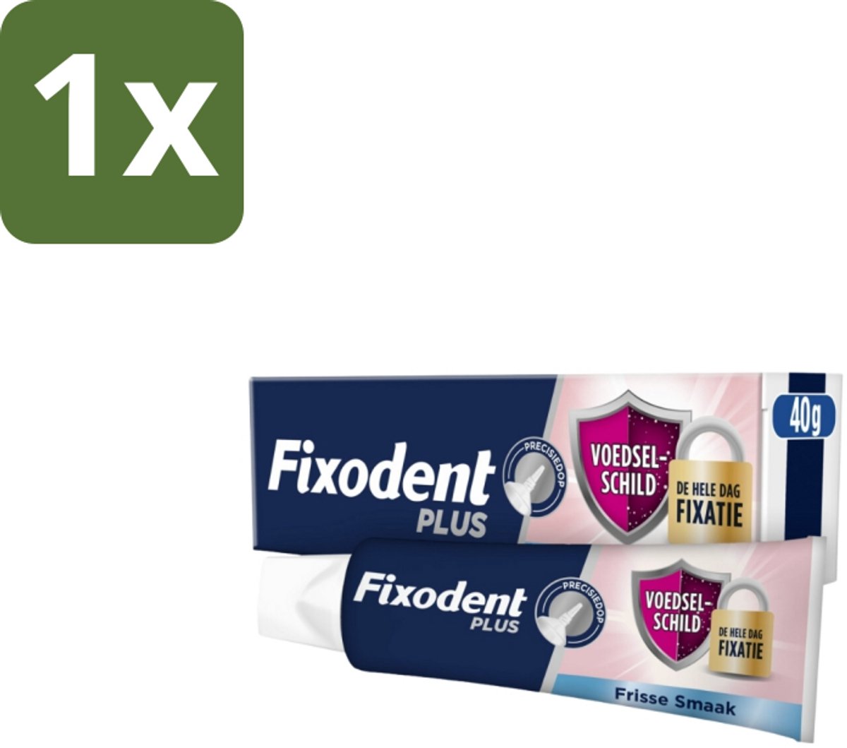 Fixodent Kleefpasta Plus 40 gr - 1 stuk