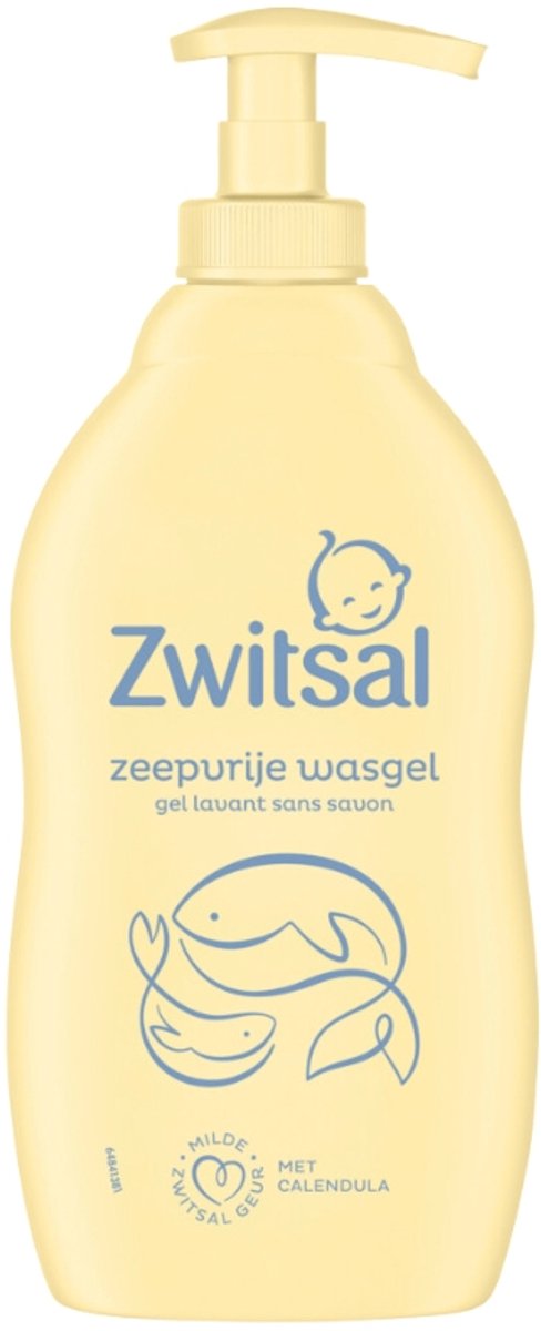 Zwitsal Zeepvrije Wasgel 400 ml - Bulkverpakking - 7 stuks van Zwitsal — afbeelding 2
