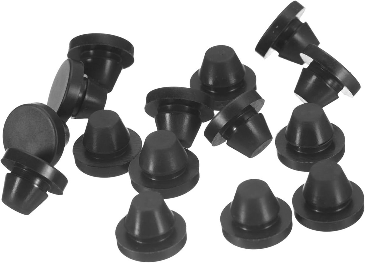 15 Stuks Ronde Siliconen Stopjes voor Gaten 8-8,5 mm - Waterdichte Afsluitdoppen voor Buis en Meubel