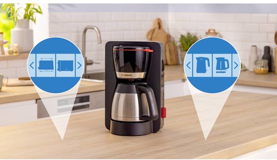 Bosch TKA6M273 MyMoment - Koffiezetapparaat - RVS thermoskan - Zwart