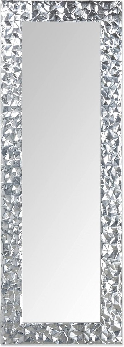 Lange Houten Wandspiegel 52x147 cm - Moderne Staande Spiegel voor Hal en Slaapkamer