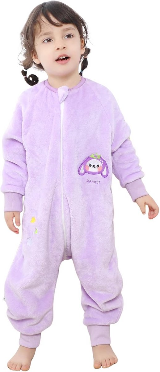 Warme Slaapzak met Voetjes en Mouwen voor Baby's en Kinderen 0-6 Jaar