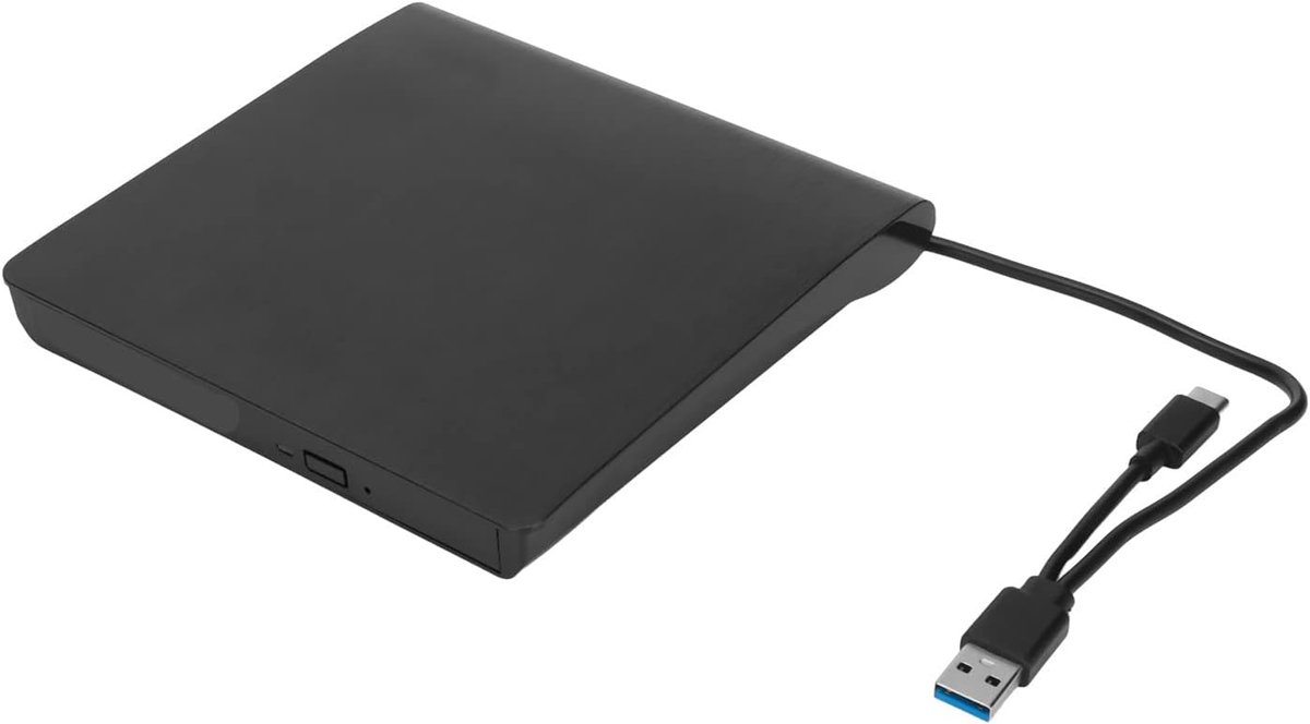 Externe DVD Drive - Optische Drive Behuizing - Data Back-up - USB 3.0 5Gbps Snelheid - 12.7mm 9.5mm Compatibel