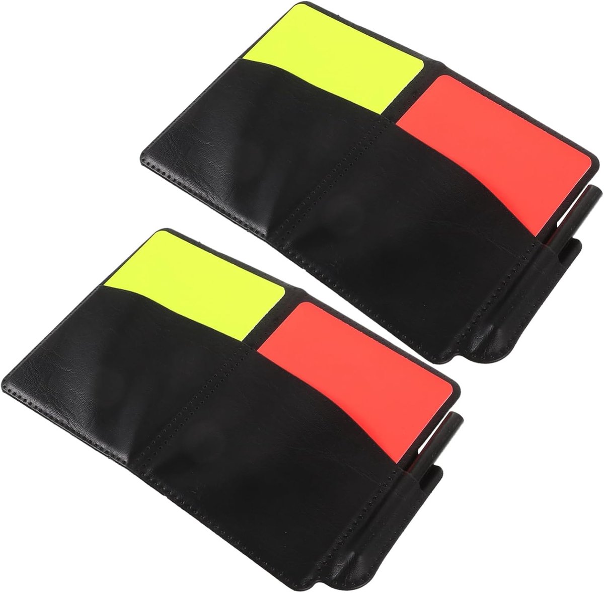 Scheidsrechter Kit - Scoreboek Set - Wedstrijd Beheer - Compleet Inclusief Pen - 17.5 x 12 cm - Multicolor