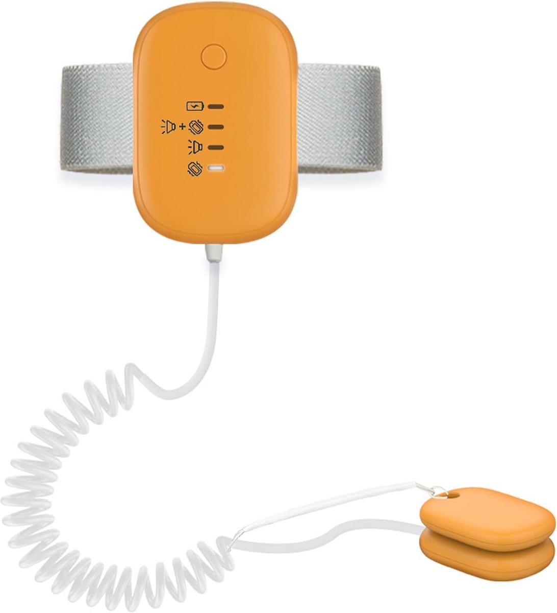 Bedplasp alarm - Plaswekker zindelijkheid - Zindelijkheidstraining kind - Hoge gevoeligheid sensor - 10 x 4.7 x 12.6 cm