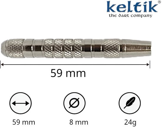 Steeldart Steel Dart Pijlen Keltik Taranis 24 g — afbeelding 5