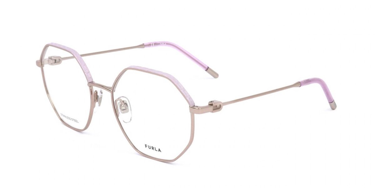 Furla VFU637 Shiny red gold with coloured parts 54/18/140 WOMAN Brilmonturen