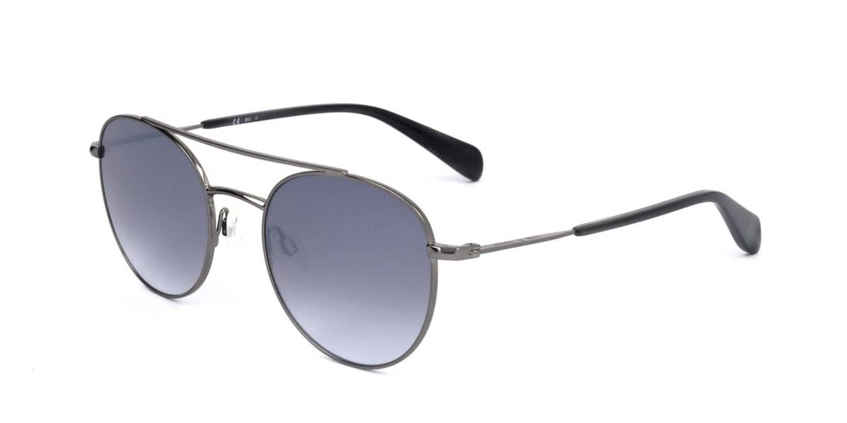 Rag & Bone RNB5050/G/S Dark ruthenium grey 51/20/145 MAN Zonnebrillen