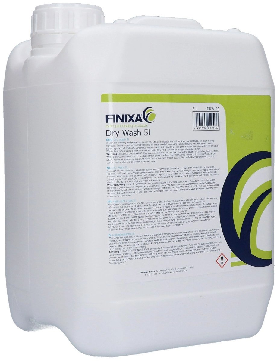 FINIXA Dry Wash - Auto Wassen Zonder Water