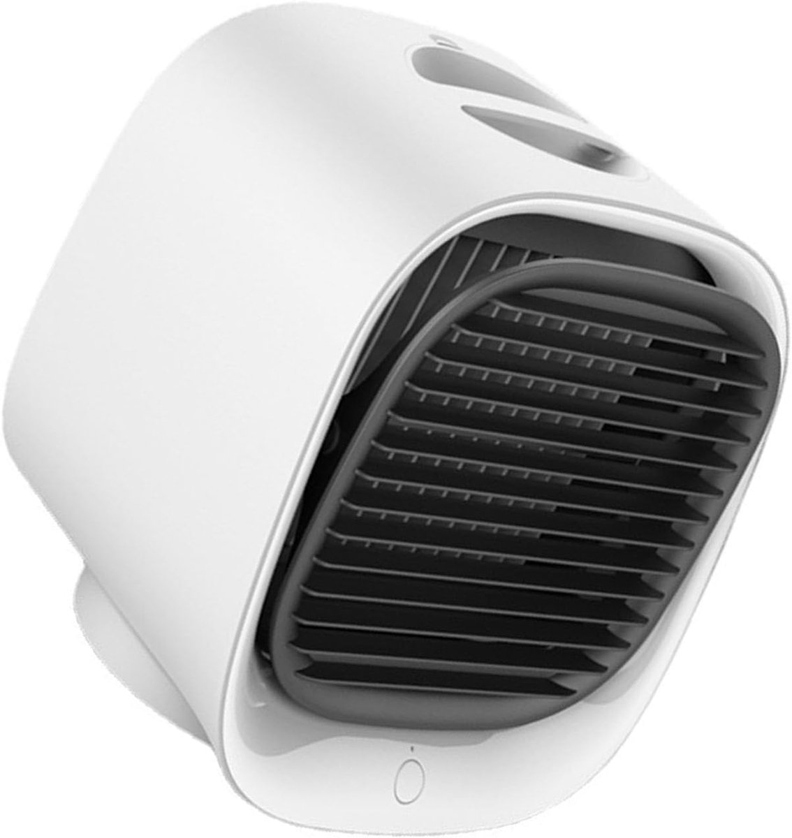 Persoonlijke Luchtkoeler - Mini Ventilator - Persoonlijke Koeling - 300ml Watertank - 17x16x15 cm - Wit