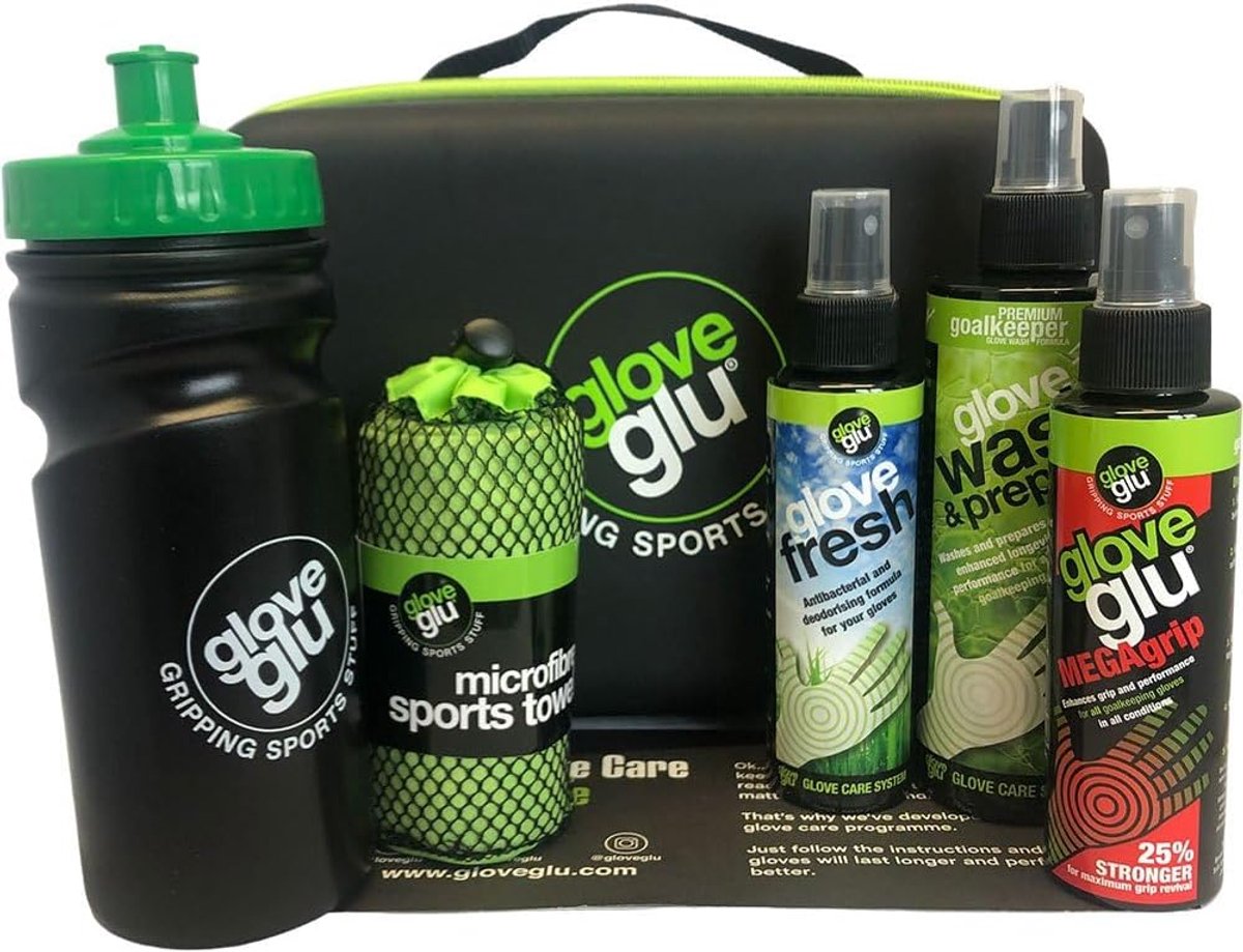 Keeperhandschoen Onderhoud Set - Voetbal Accessoires - Wedstrijd en Training - Complete Verzorging - 0.5 L - Groen