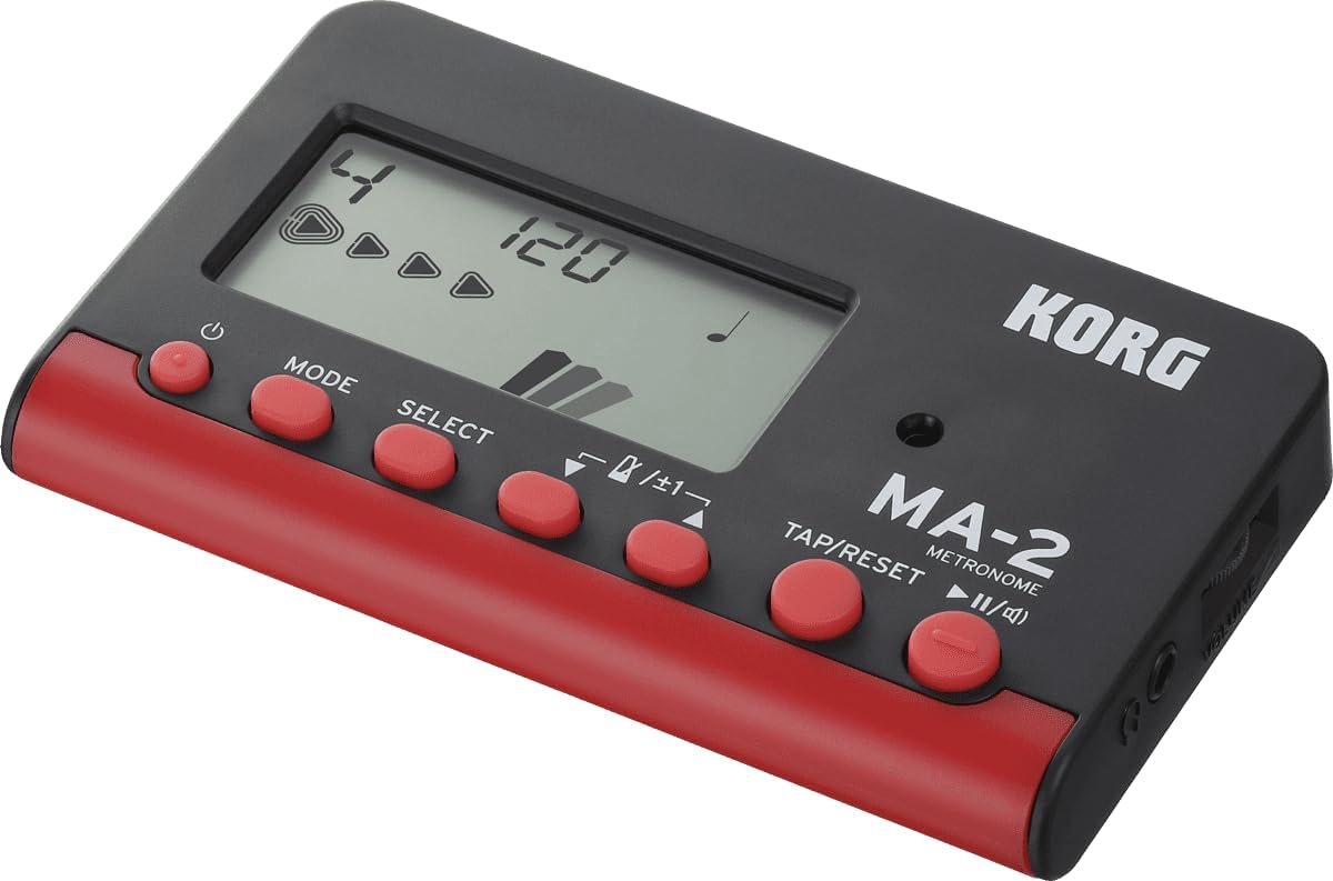 Digitale Metronoom - Ritme Trainer - Muziek Oefenen - Compact LCD Scherm - 6 x 1.6 x 10 cm