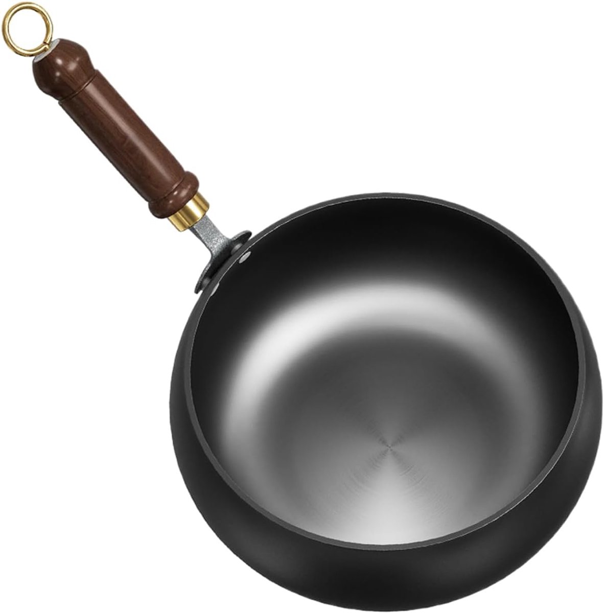 Wokpan Antiaanbaklaag Koekenpan Keukengerei Aziatisch Koken Hittebestendig Inductie 28 cm Diameter