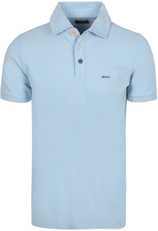 NZA Polo Hawera Sky Blauw - Maat L - Heren