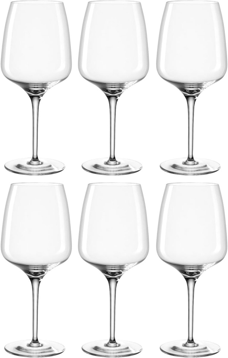 Wijnglazen Set - Witte Wijnglazen - Dagelijks Genieten - Vaatwasmachinebestendig - 360 ml - Transparant