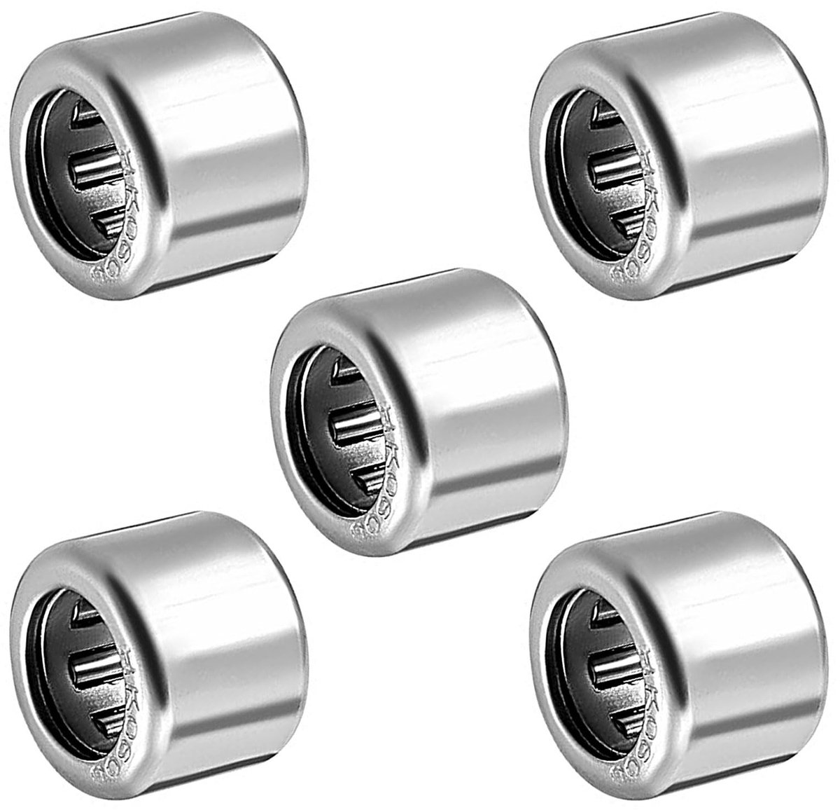 Allecto - Naaldlager - Chroomstaal - 6mm x 10mm x 8mm - Axiale lagers - Industriële machines - Zilverkleurig