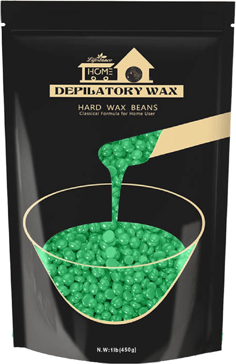 Lifestance Wax beans - Aloë - Parels - Wax bonen - Ontharen - Harsen - Waxen - 450 gram