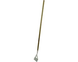 Nederlandse schoffel - Tuin schoffel - Onkruid wieden - Roestvrij staal - 132 cm lengte - Zilverkleurig van Merkloos	 — afbeelding 4