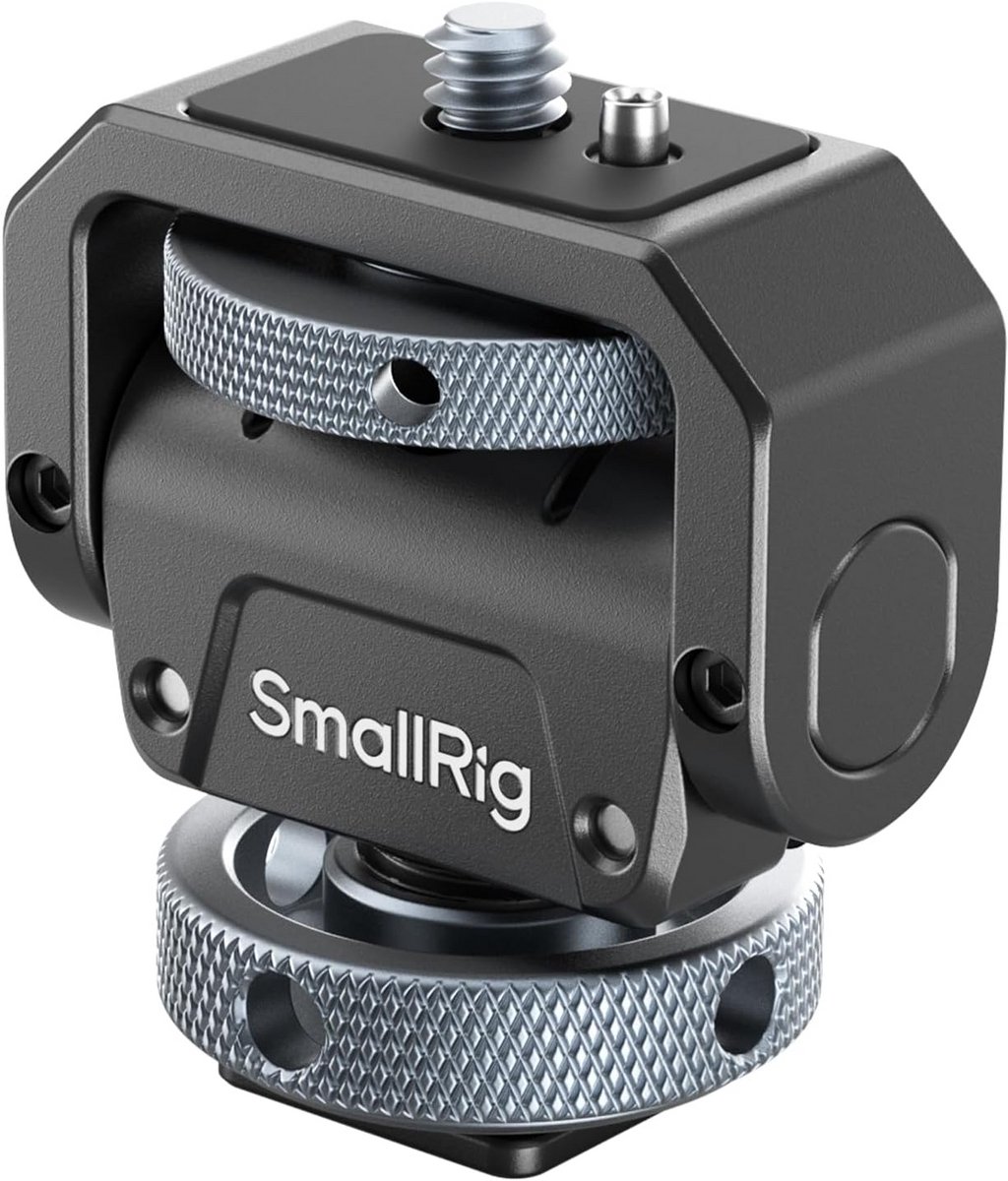 Camera Monitor Mount - Verstelbare Houder - Video Opnames - 360° Draaibaar 180° Kantelbaar