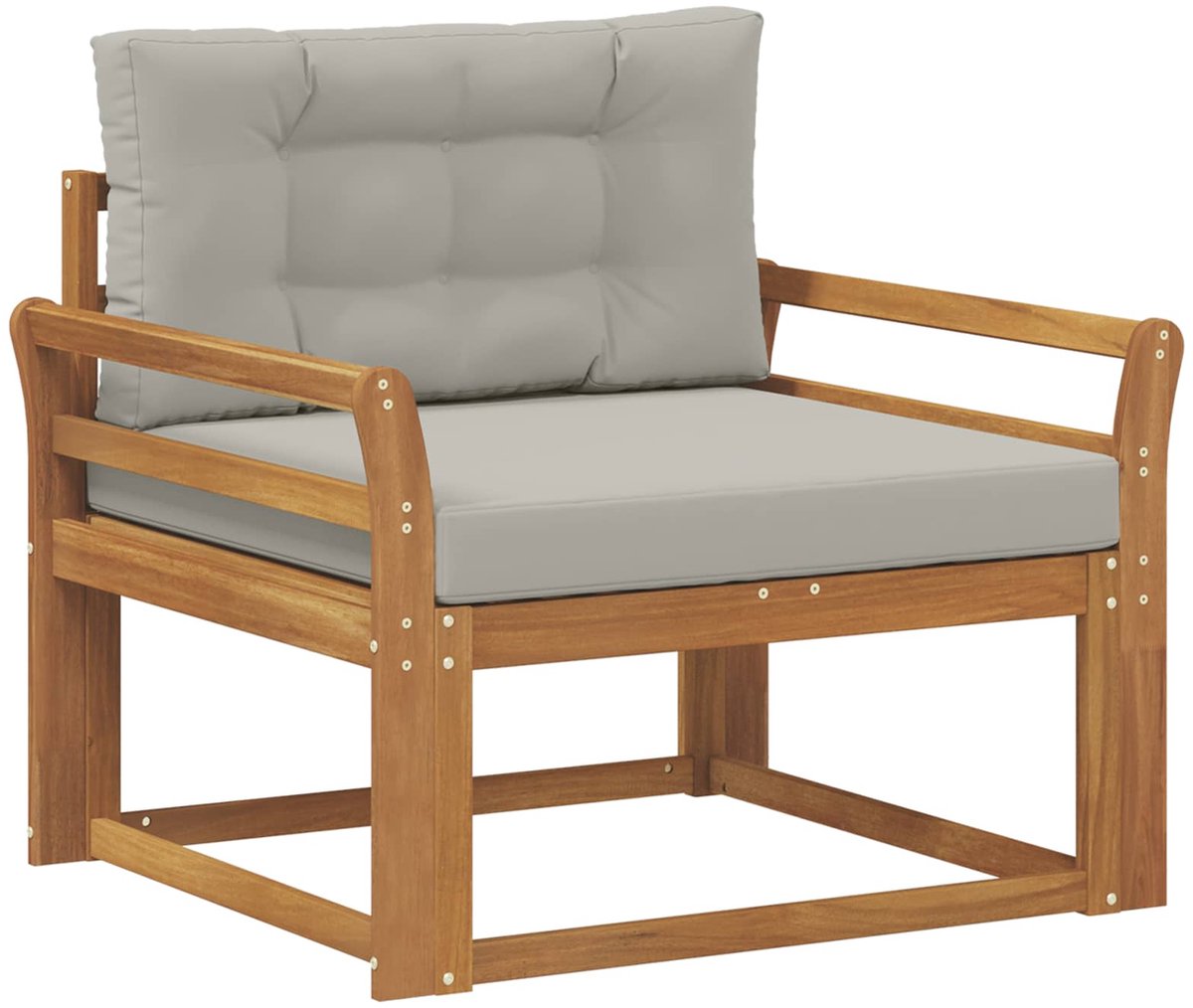 vidaXL - Buiten - Midden - Sofa - Naturel