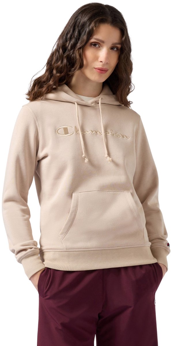 Champion Hooded Sweatshirt Dames Beige