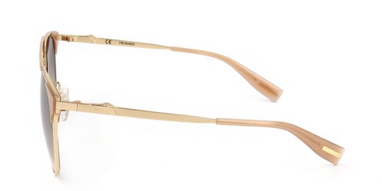 Trussardi STR319F 958G Zonnebril - Dames - Goudkleurig — afbeelding 2