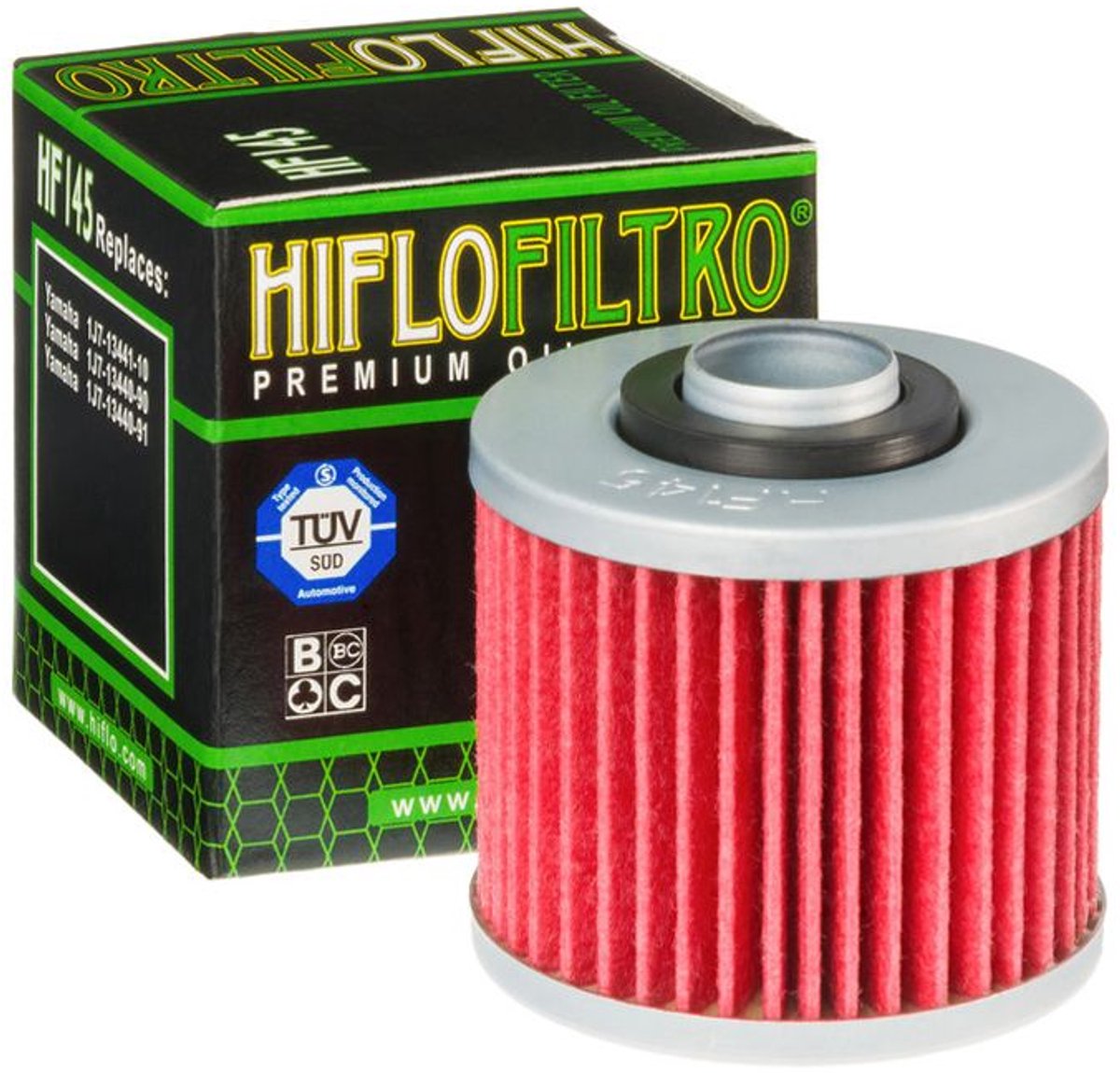 hiflofiltro oliefilter voor motor yamaha 125 dragstar 1997 tot 2004 hf145 nieuw