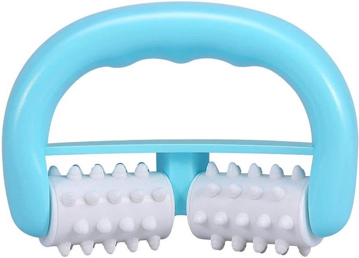 Massage Roller - Cellulite Massager - Muscle Tension Relief - Triggerpoint Massager - Blue