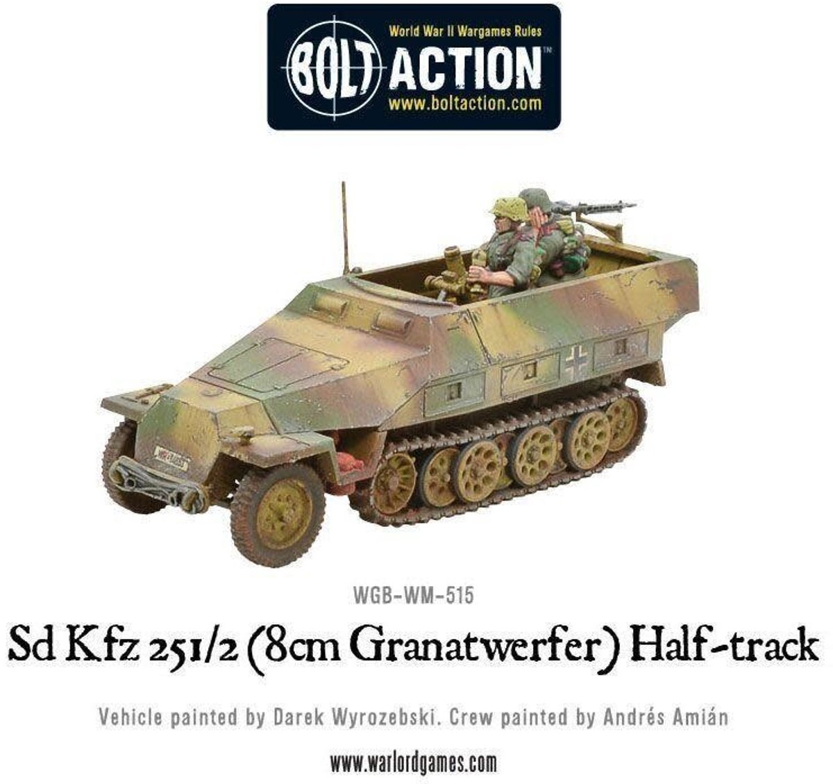 Sd.Kfz 251/2 Ausf D (8cm Granatwerfer) Half Track