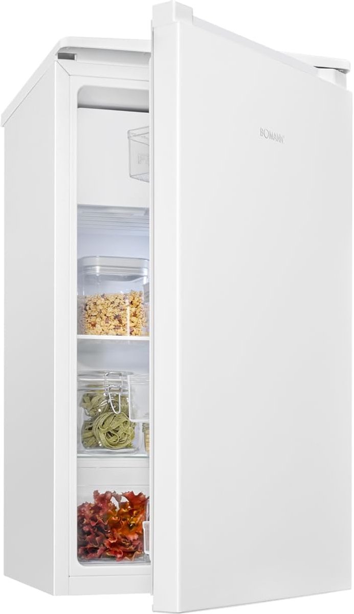 Kleine Koelkast - Mini Koelkast - Compacte Opslag - Stil en Energiezuinig - 47x44.5x83.5cm - Wit