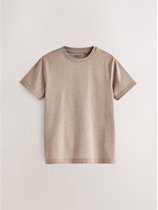 Next - Jongens - T-shirt met korte mouwen standaard pasvorm - Naturel