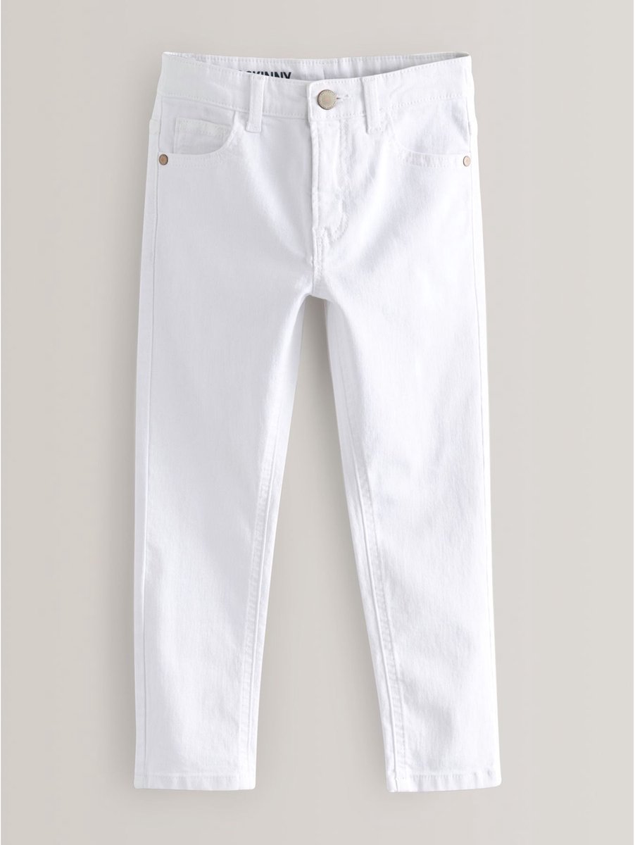 Next - Jongens - Stretchjeans skinny fit - Wit